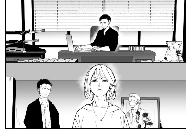犯人を予想する漫画「仮門」P102