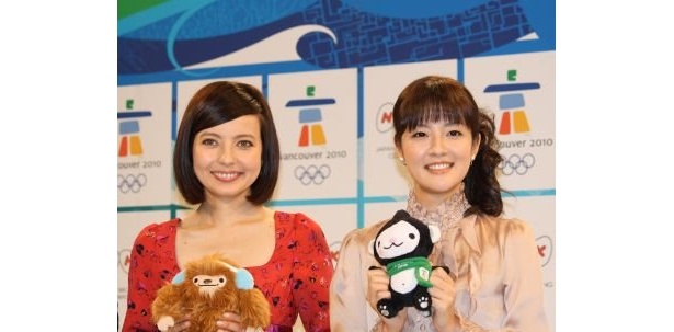 ベッキーさんと鈴木奈穂子アナウンサー