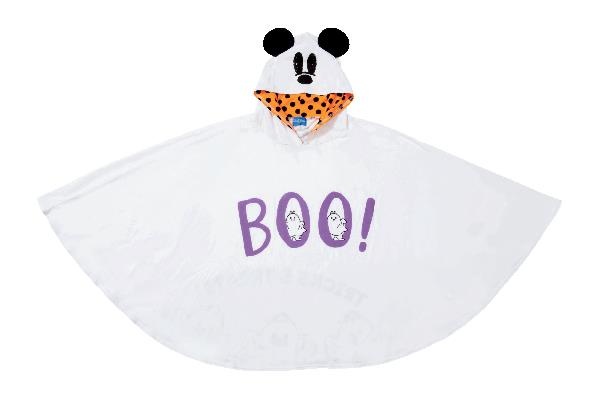 ”BOO！”Ghostシリーズ「ポンチョ」3900円。キュートなオバケに♪　大人用ワンサイズ