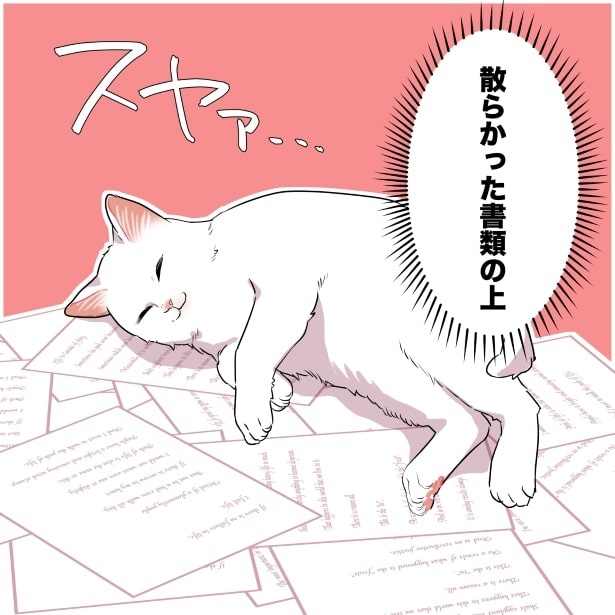 猫あるある_猫のお気に入りスポットがままならない話P02