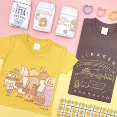 「おそろいTシャツ」(3300円)などパパ＆ママ向けアイテムも