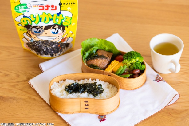 「名探偵コナン のりかける 怪盗キッドver」とぶりの照り焼きのり弁当