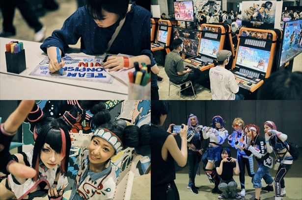 DAY1「RAGE STREET FIGHTER」会場の様子