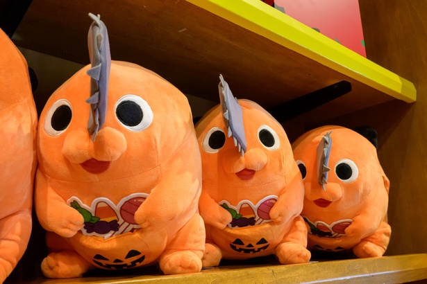 ポチタのぬいぐるみはお腹に注目！