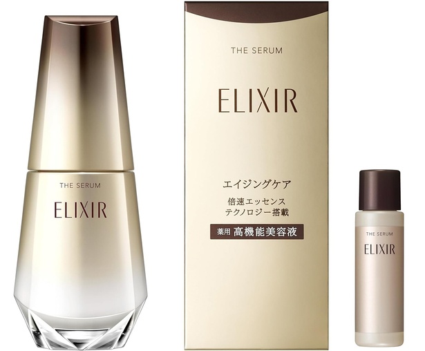 増量セット ELIXIR エリクシール ザ セラム 本体50mL +5g 医薬部外品 美容液 コアキシマイド m-トラネキサム酸 ハリ うるおい エイジングケア シュペリエル 資生堂