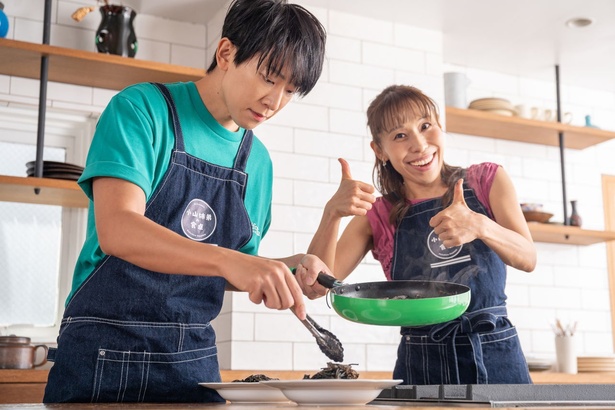 小山さんの美的センスばっちりの盛り付けに、みきママさんは「いいね！」