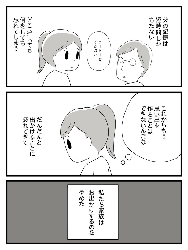 漫画「若年性認知症の父親と私」(50/138)