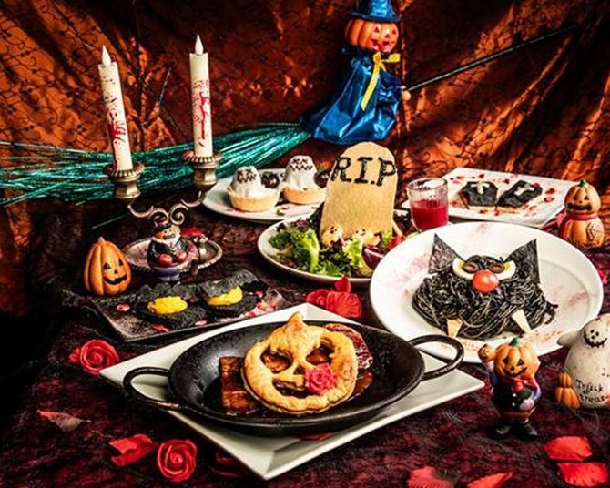 銀座「ヴァンパイア カフェ」にハロウィン仕様のアフタヌーンティーとコースメニューが登場！10月1日から