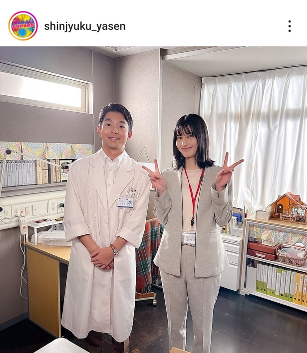 ※画像はドラマ「新宿野戦病院」公式Instagram(shinjyuku_yasen)より