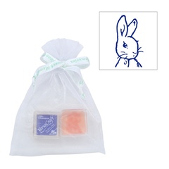 「布にも押せるスタンプセット ピーターラビット(TM) ピーターフェイス」(1870円)