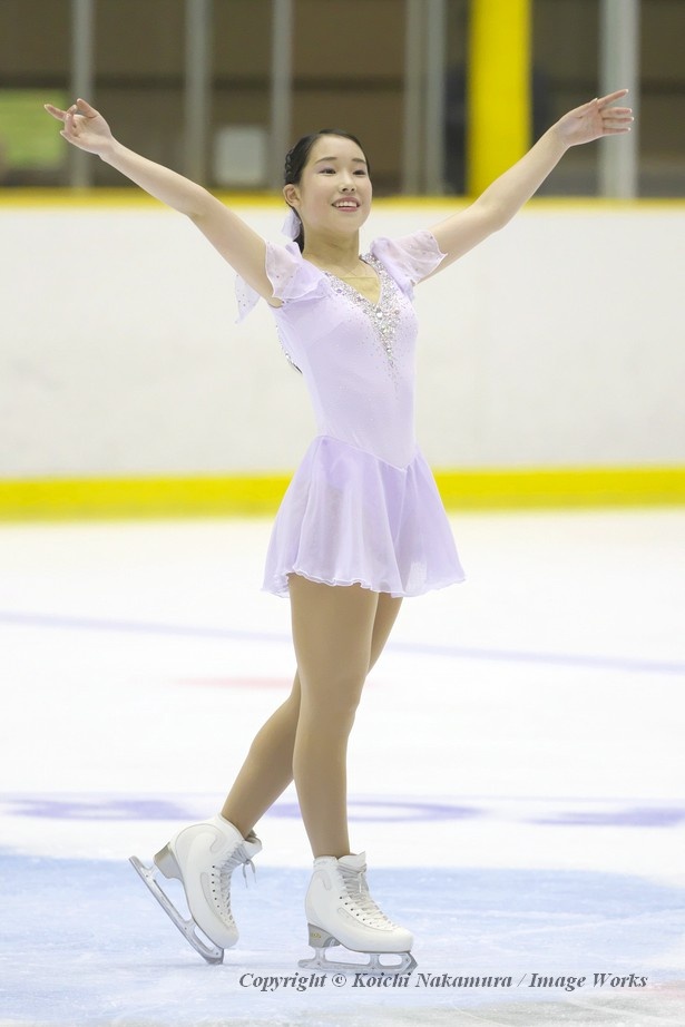 今季初戦にして200点超えを果たした三原舞依。オリンピック代表候補の本命だ