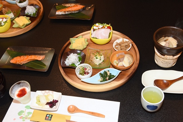 朝食メニューも豪華