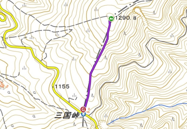 三国峠発着｜草原の鉄砲木ノ頭 往復コース