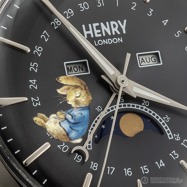 ピーターラビット(TM)のコラボウォッチが英国生まれの「HENRY LONDON」から登場！大人に似合う3型の魅力を解剖 | キャラWalker -  ウォーカープラス