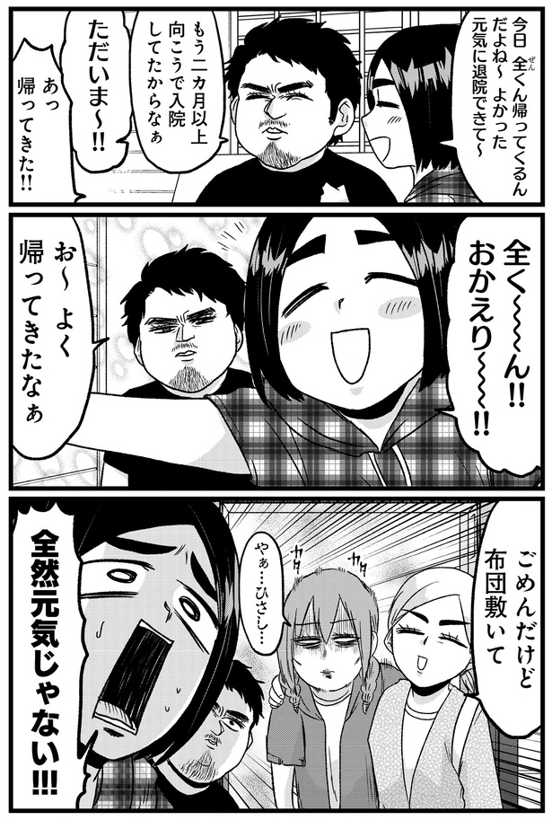 よく帰ってきたなぁ （C）島袋全優／COMICSMART INC./KADOKAWA