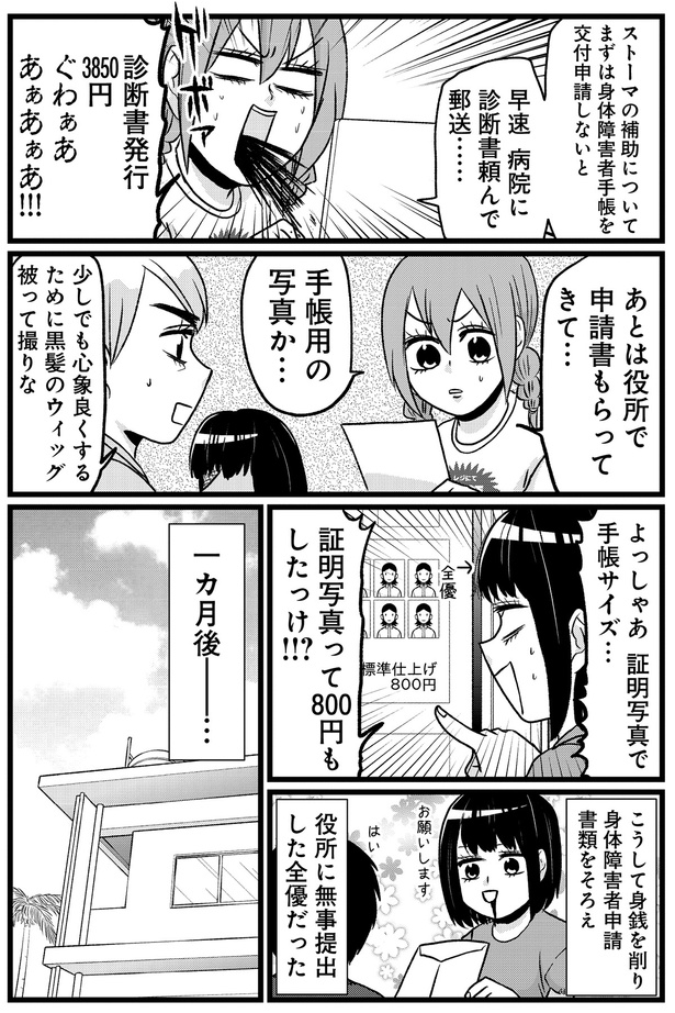 手帳用の写真か… （C）島袋全優／COMICSMART INC./KADOKAWA