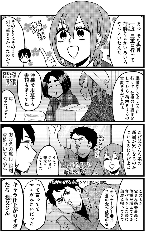 沖縄で用意する書類も多くてね （C）島袋全優／COMICSMART INC./KADOKAWA