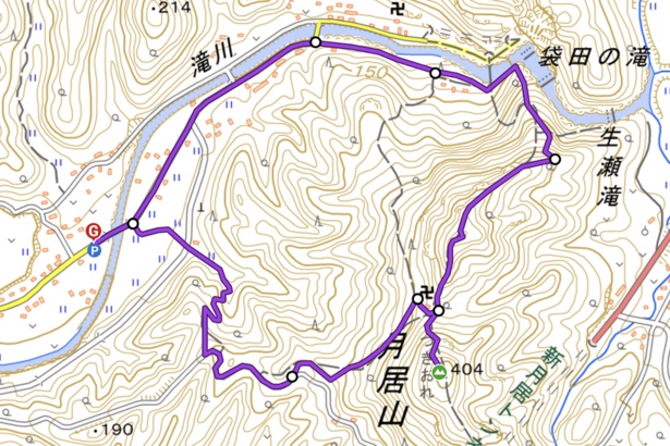 月居山 周回コース