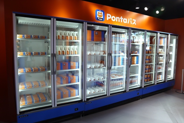 メインフロアにはPontaパスStation特典商品がズラリ