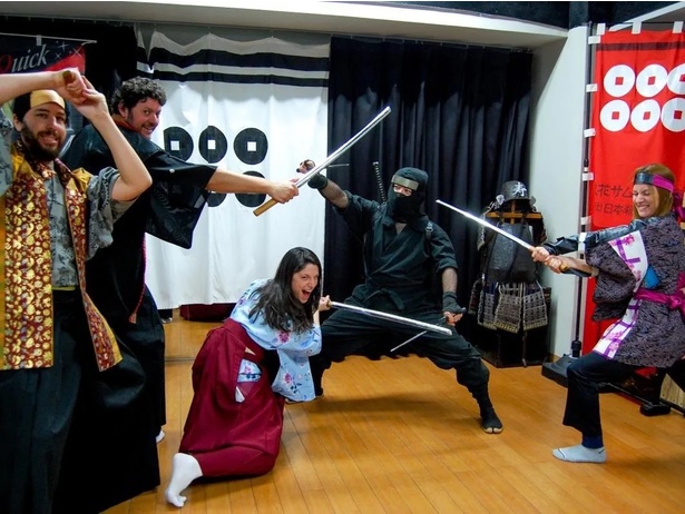 サムライ＆殺陣体験(日本殺陣道協会)