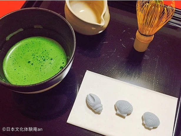 和菓子作り体験(日本文化体験庵an 大阪)