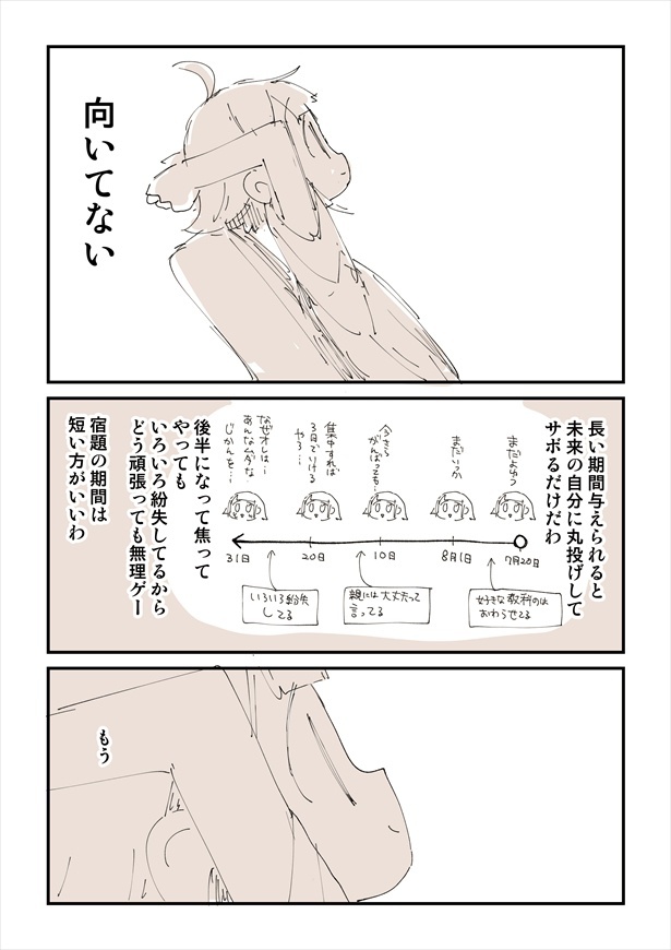 「夏休みの宿題が楽になった話」(03) ぬこー様ちゃん(@nukosama)