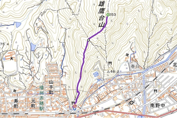 雄鷹台山登山口〜雄鷹台山｜ドウダンツツジの道 往復コース