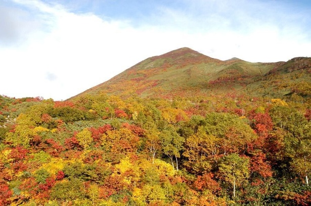 紅葉シーズンには紅葉が山々を覆いつくす／ニセコアンヌプリ