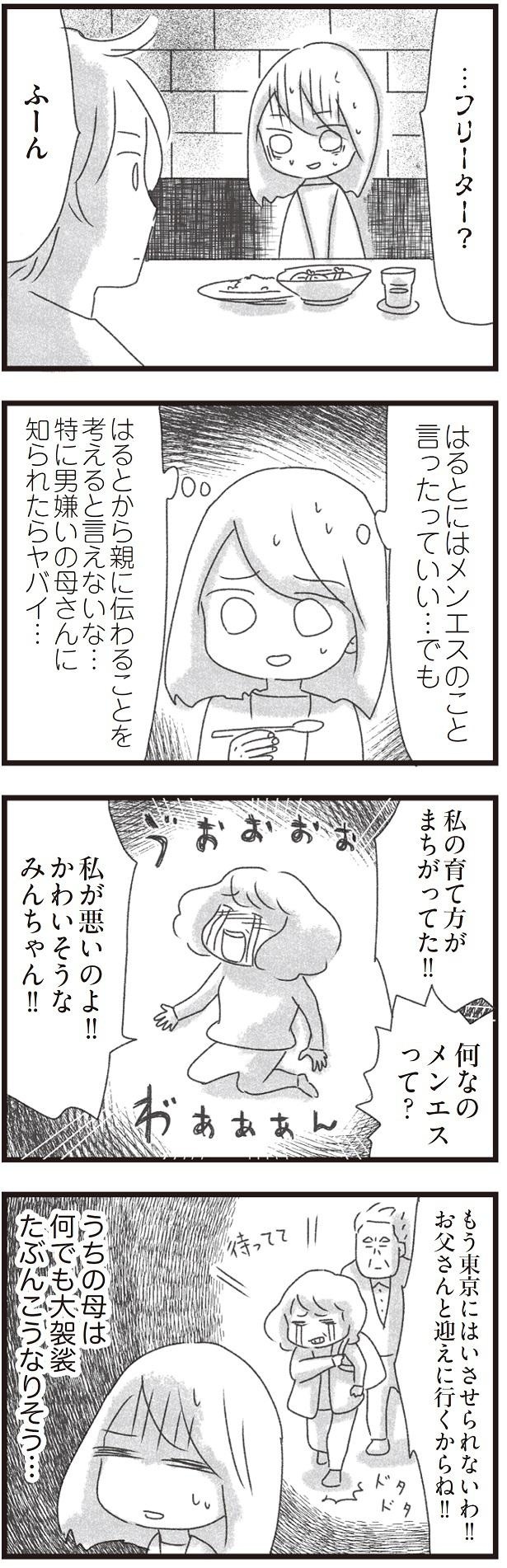 母さんに知られたらヤバイ…