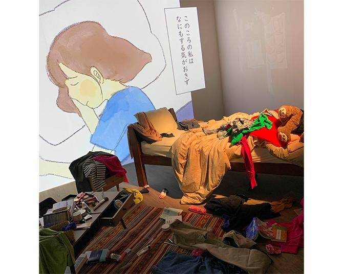 統合失調症の〝患者の部屋〟をイベントで再現！無気力、無関心ですさんだ生活を没入体験