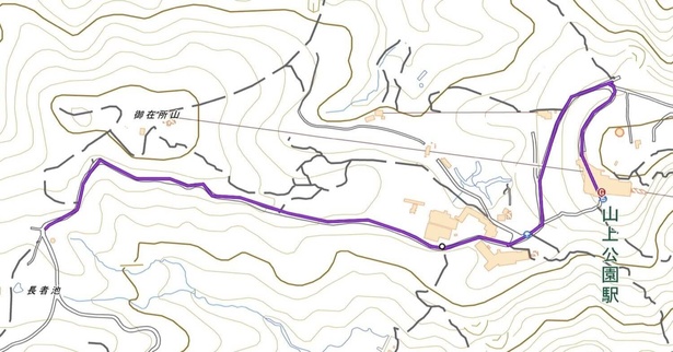 山上公園駅発着｜ロープウェイ利用の御在所山 往復コース