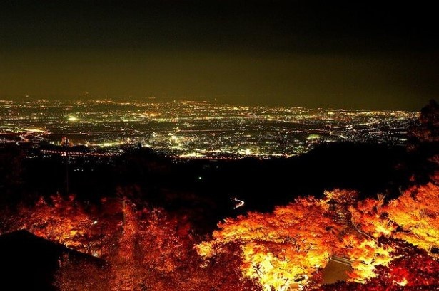 大山寺・大山阿夫利神社下社の紅葉