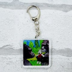 「人気場面アクリルキーホルダー(ゴリラ)」(770円)