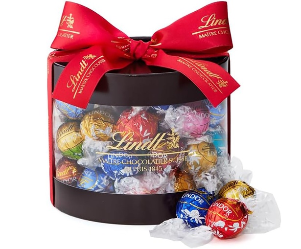 【Lindt公式クリスマスギフト】リンツ (Lindt) チョコレート リンドールギフトボックス 35個