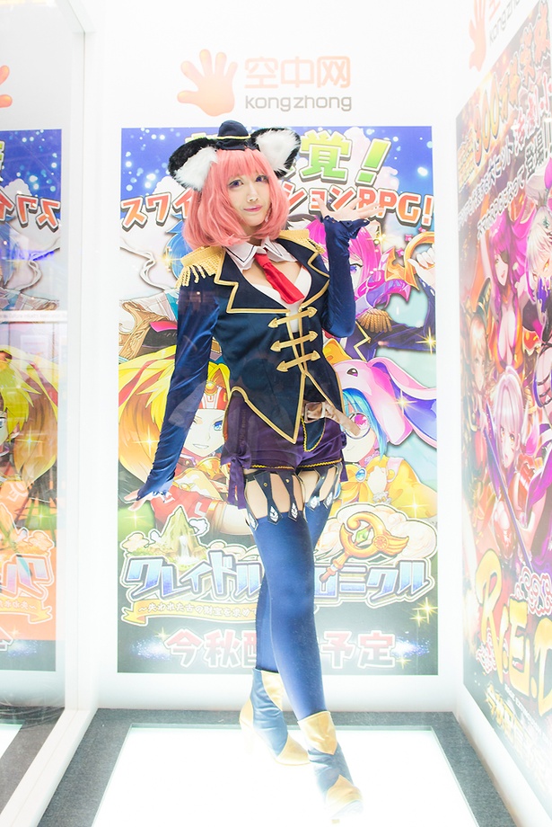 KONGZHONGブースの公式コスプレイヤー