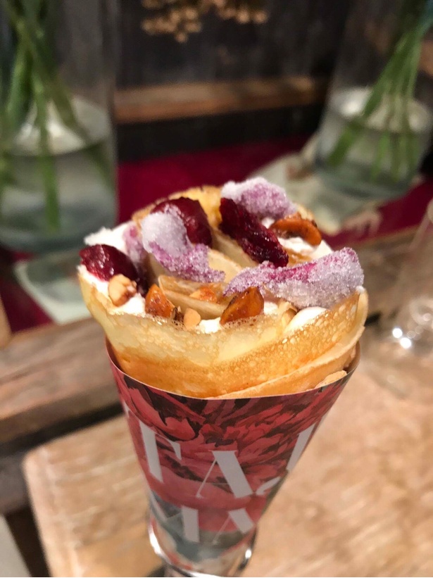 「PHOTOGENIC SWEETS FESTA」Tajimajiのクレープ