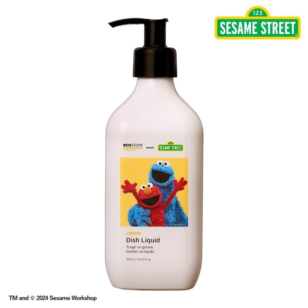 「SESAME STREET ディッシュウオッシュ＜レモン＞(425mL)」(660円)