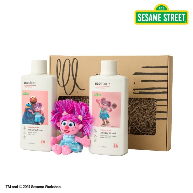 「＜数量限定＞SESAME STREET ギフトセット(ぬいぐるみチャーム/アビー)」(6000円)