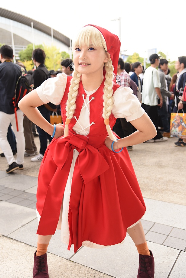 「ドラゴンクエストXI 過ぎ去りし時を求めて」のベロニカに扮する碧虎さん