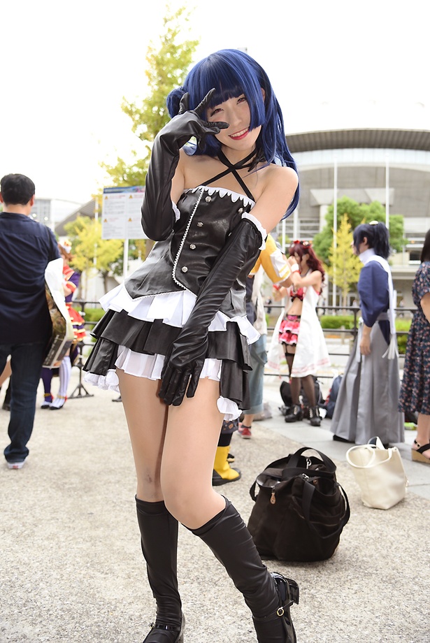 「ラブライブ！サンシャイン!!」の津島善子に扮する月野のあさん