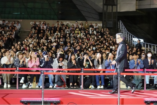 超満員となった釜山国際映画祭での上映