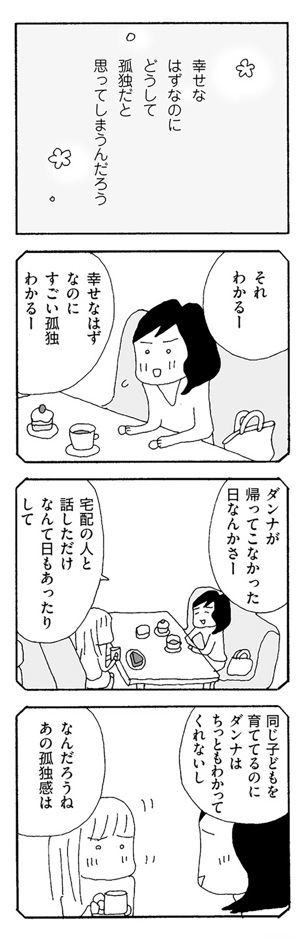 なんだろうね　あの孤独感は （C）野原広子／KADOKAWA