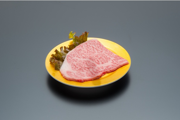 「松阪肉特選」(1430円)※回転席メニューの値段