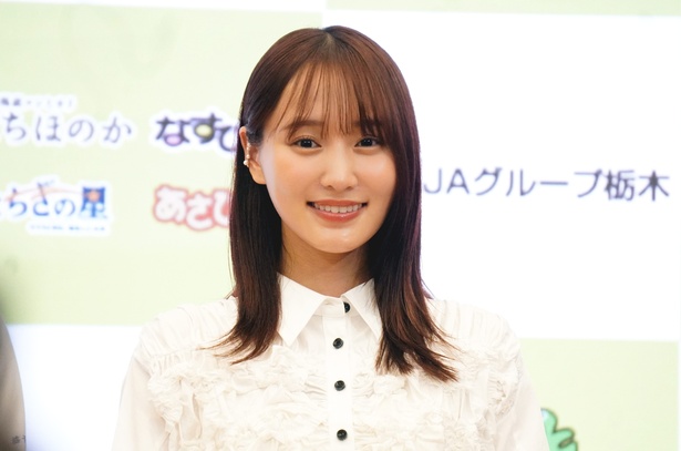 発表会に登場した菅井友香