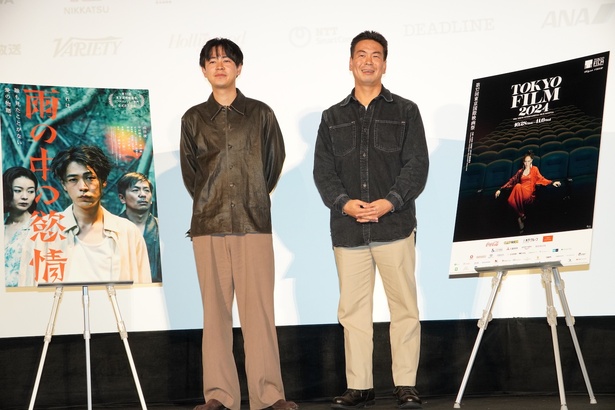 第37回東京国際映画祭のコンペティション部門『雨の中の慾情』のQ＆Aセッションが行われた