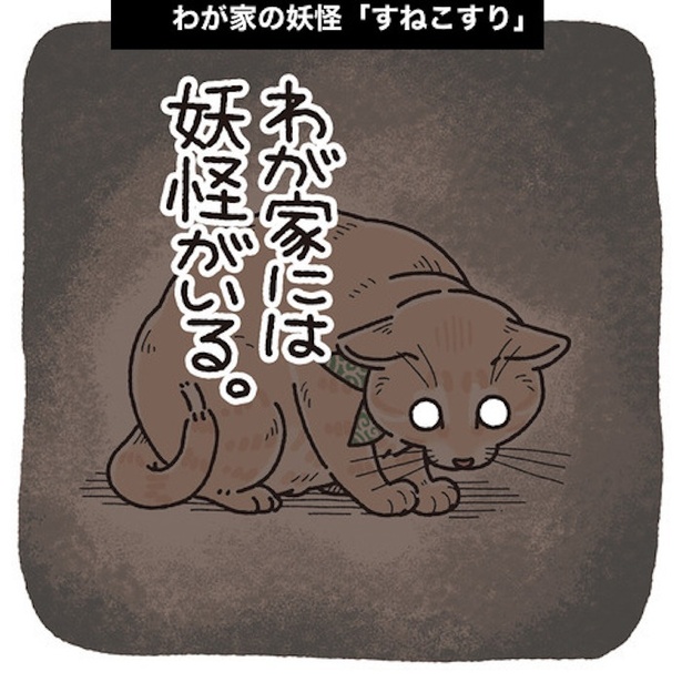 わが家の妖怪「すねこすり」(1)