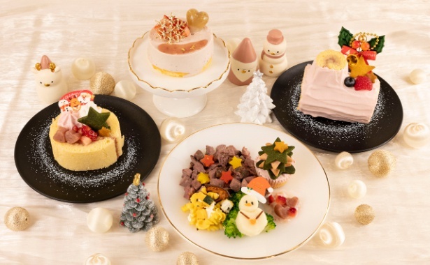 愛犬と一緒に特別なクリスマスを楽しもう！豪華ディナープレートと3種のケーキ が数量限定で発売開始（Walkerplus）｜ｄメニューニュース（NTTドコモ）