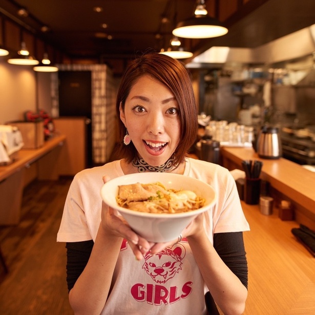 ラーメン女子として活躍する森本聡子さん