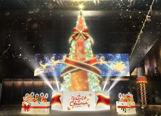 名古屋地区最大級のクリスマスツリーが登場／Towers×Gatetower Christmas 2024