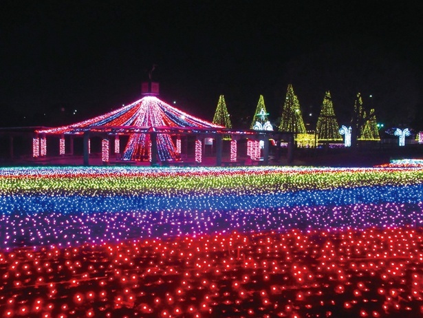 国営木曽三川公園 冬の光物語／国営木曽三川公園 木曽三川公園センター(岐阜県海津市)